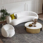 50% OFF! 3m Curved Fabric Lounge Floor Stock