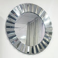Wall Mirror Silver 90cm x 90 cm Round Mirror