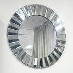 Wall Mirror Silver 90cm x 90 cm Round Mirror