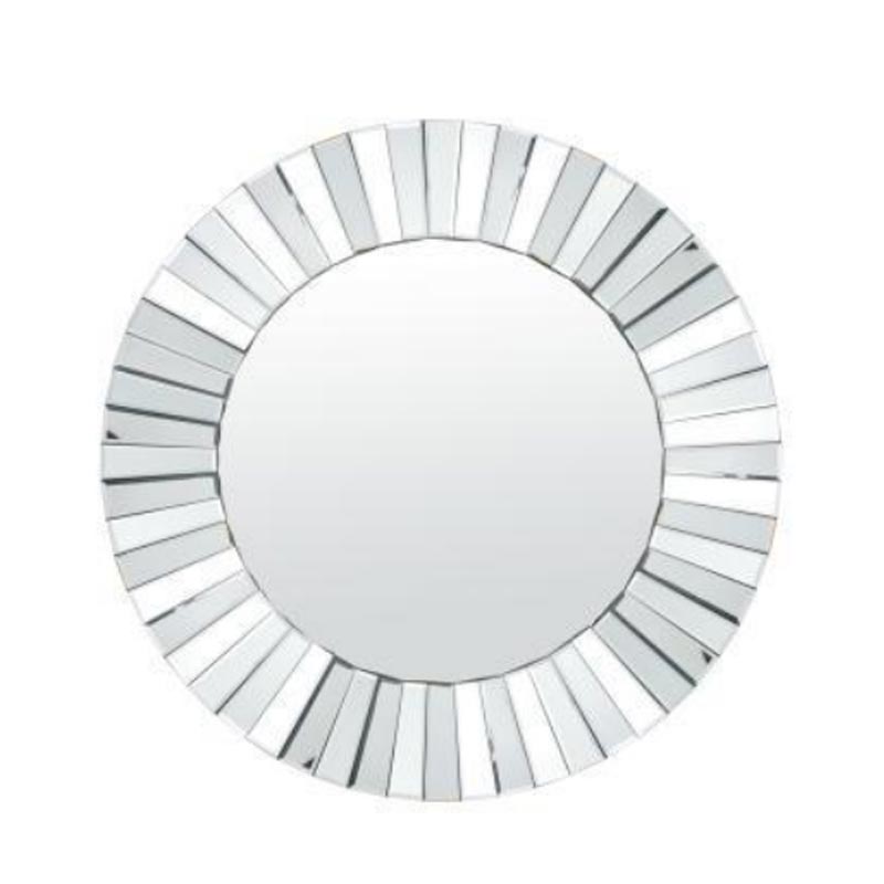 Wall Mirror Silver 90cm x 90 cm Round Mirror