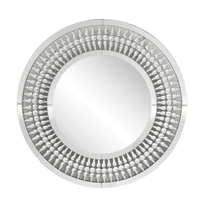 Wall Mirror Silver 90cm x 90 cm Round Mirror