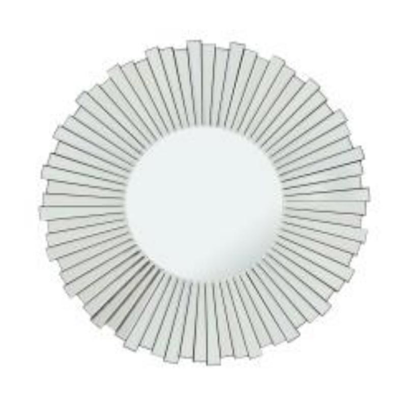 Wall Mirror Silver 90cm x 90 cm Round Mirror
