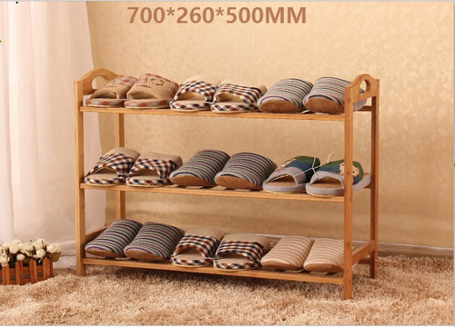 Bamboo shoe rack (many size variations)