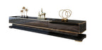 Sintered Stone High Gloss TV Unit Or Coffee Table White Sintered Stone Or Black Glass Black; TV Unit;