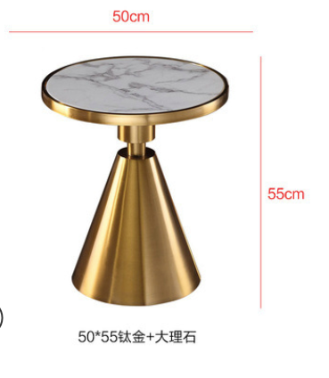 New Marble Top Round Tea Lamp Tables Various Styles Trumpet Style