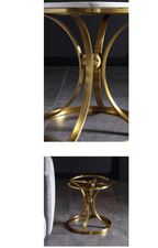 New Marble Top Round Tea Lamp Tables Various Styles