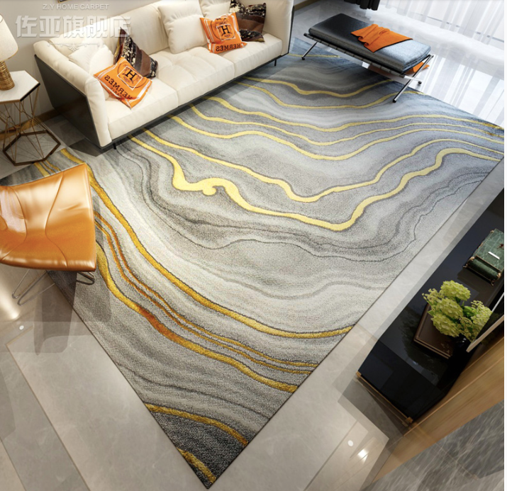 NEW Floor Area Soft Rug Abstract Art Or Geometric Pattern