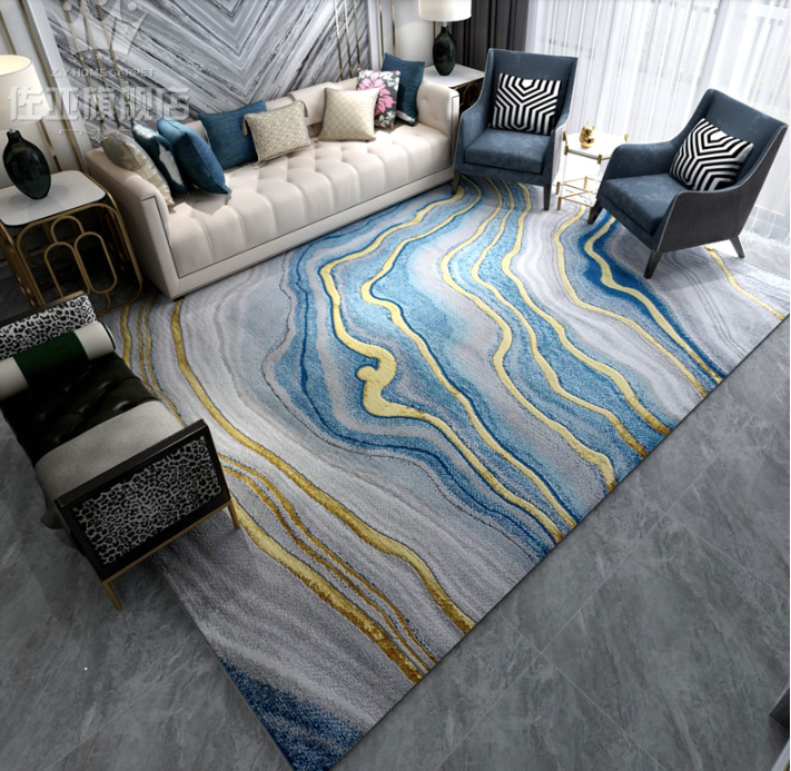 NEW Floor Area Soft Rug Abstract Art Or Geometric Pattern