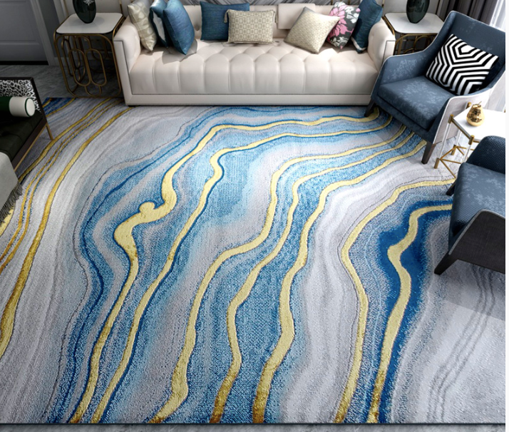NEW Floor Area Soft Rug Abstract Art Or Geometric Pattern