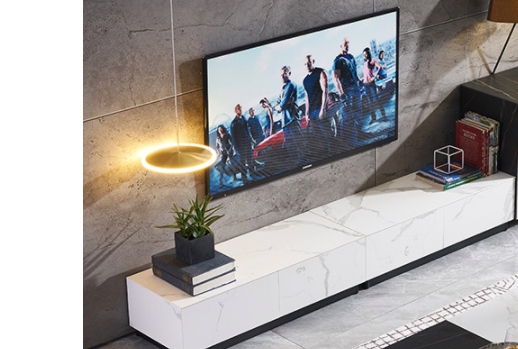 New Italian Sintered Stone TV Unit or Coffee Table White TV Unit